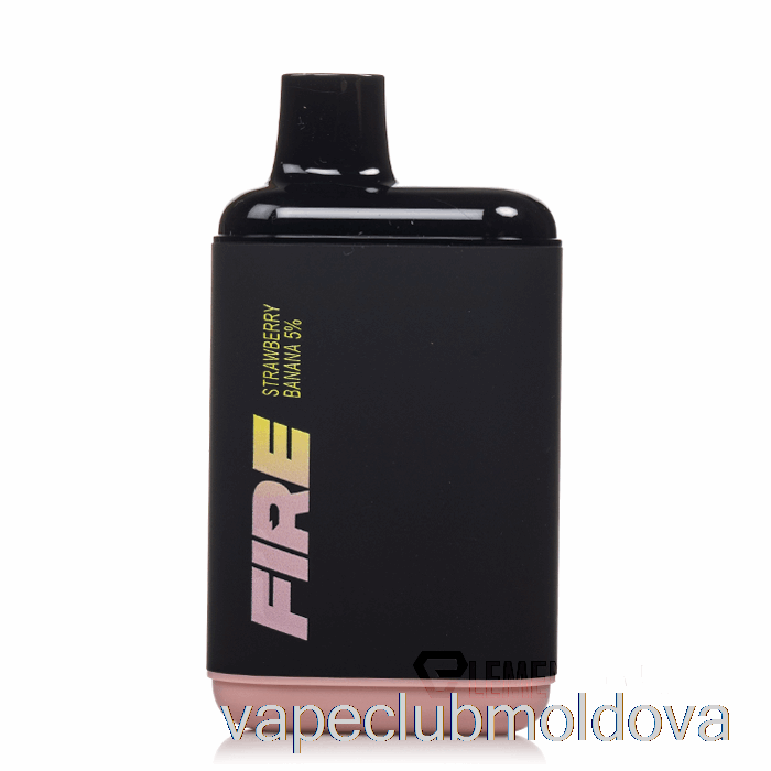 Kit Vape Pod Fire Xl 6000 De Unică Folosință Banană Căpșuni